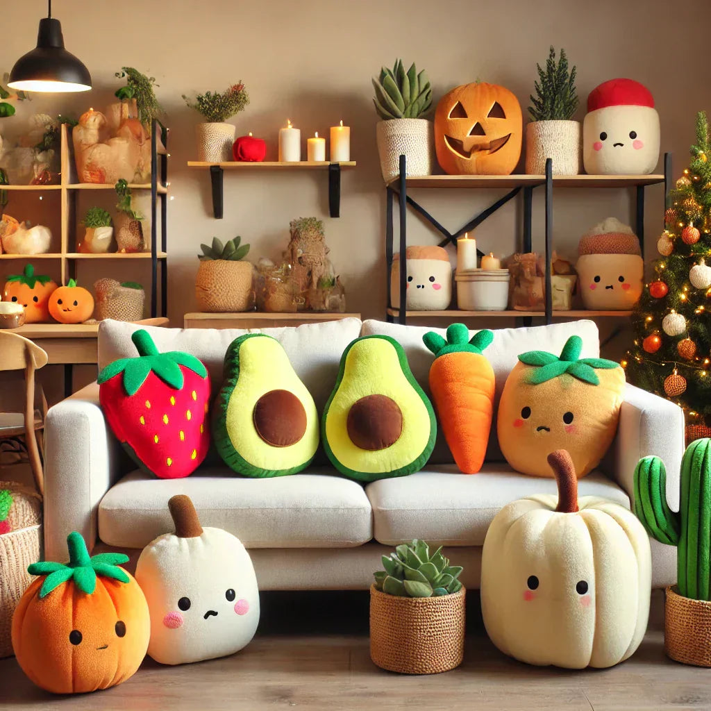 Food Plushies for Home Décor: A Fun and Cozy Way to Style Your Space