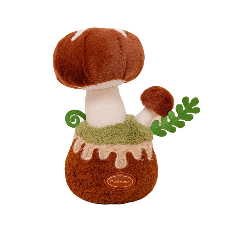Potted Mushroom Plush | Kawaii Stuffed Mushroom in a Pot