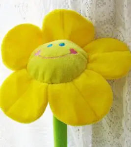 Plushie Stemmed Flowers, Nine Colors, 12-16" | 30-40 cm