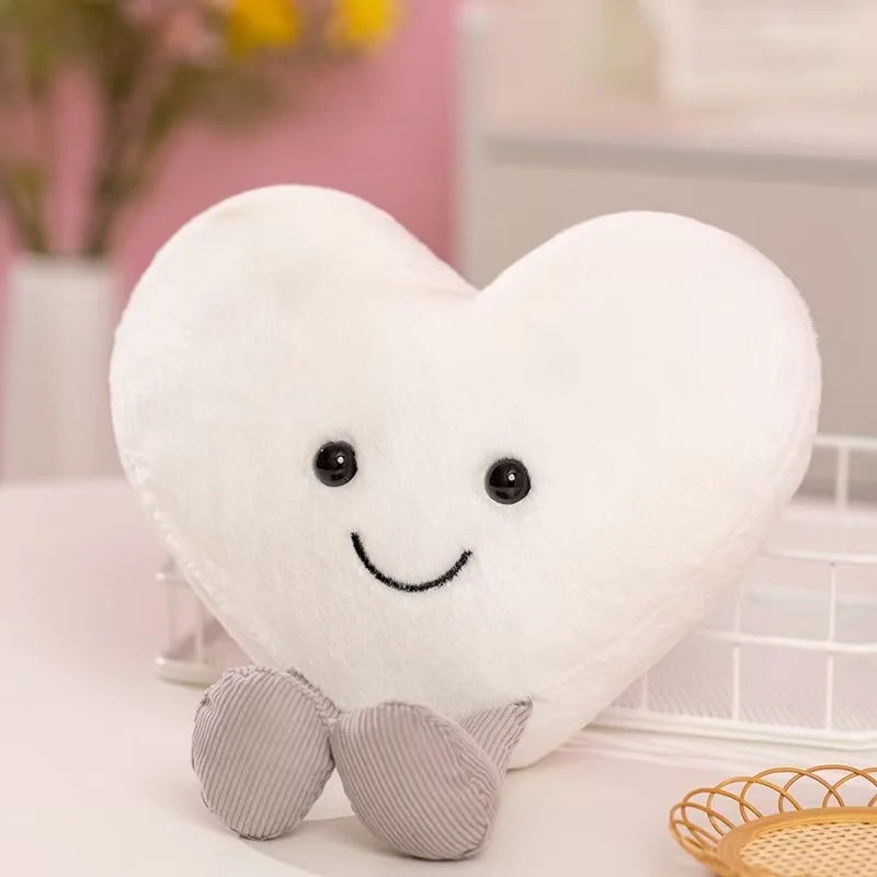 Peluche Corazón de San Valentín, Tres Colores, 7-12" |18-30 centímetros