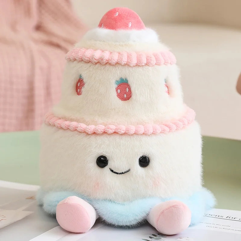 Cartoon Egg, Toast & Bread Plush Doll | Breakfast Food Stuffed Toy Set