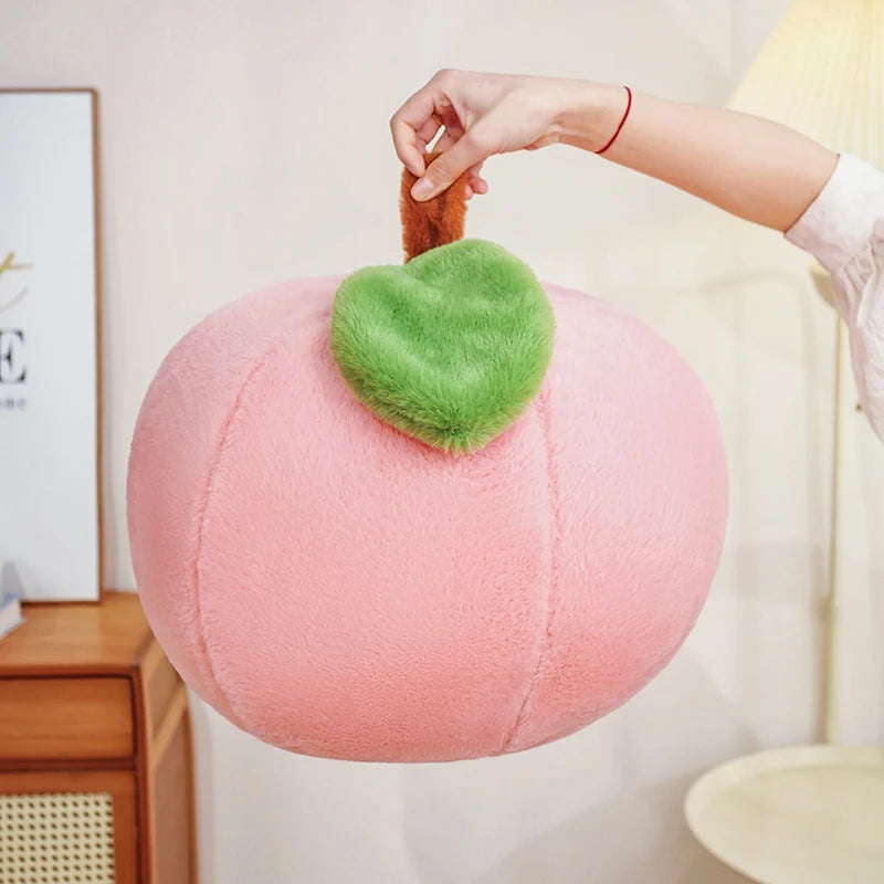 Manzana Roja Grande Realista de Peluche, 10-16" | 25-40 centímetros