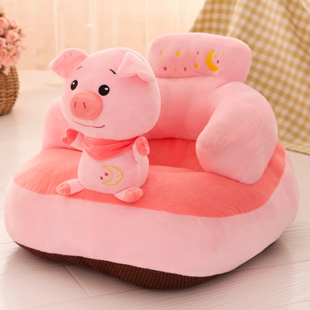 Plush Pig Baby Support Seat