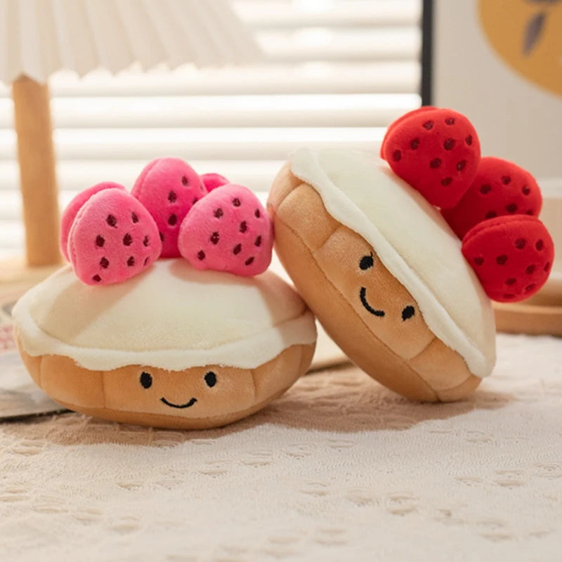 Dessert Tarte aux Fruits en Peluche, 4-8" | 10-20 cm