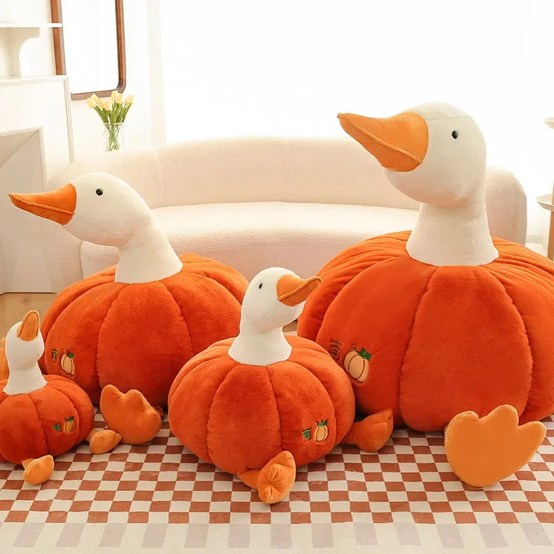 Peluche di Oca Dentro a una Zucca, 10-20" | 25-50 centimetri