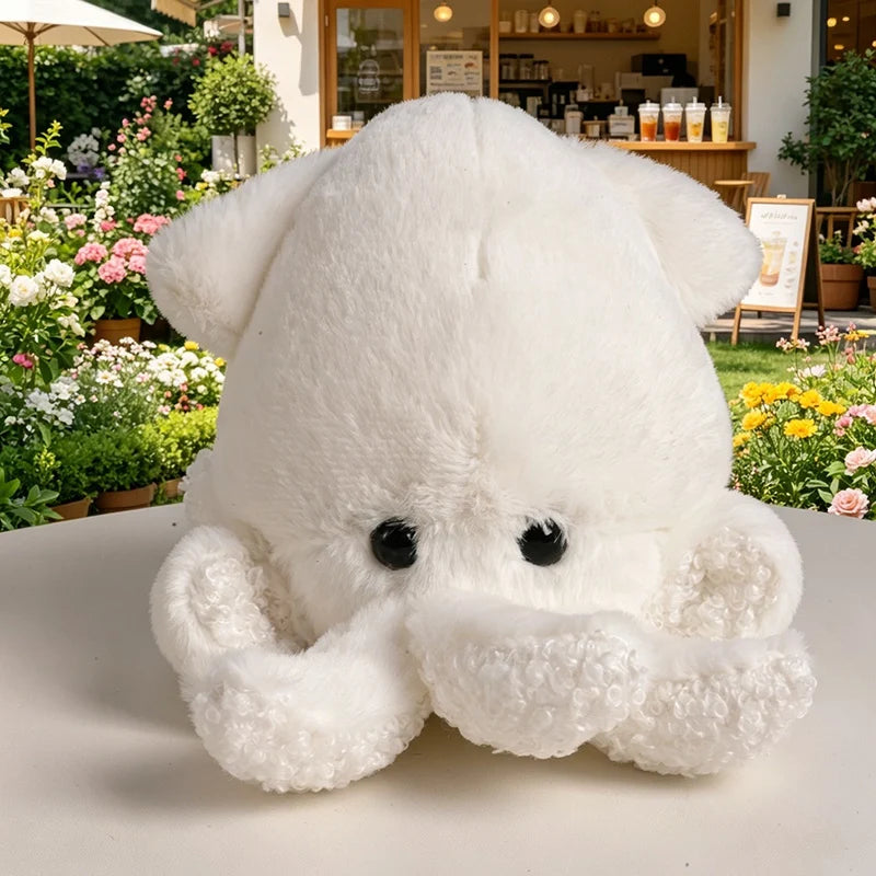 Mini Squid Plush Keychain | Kawaii Aquatic Bag Charm