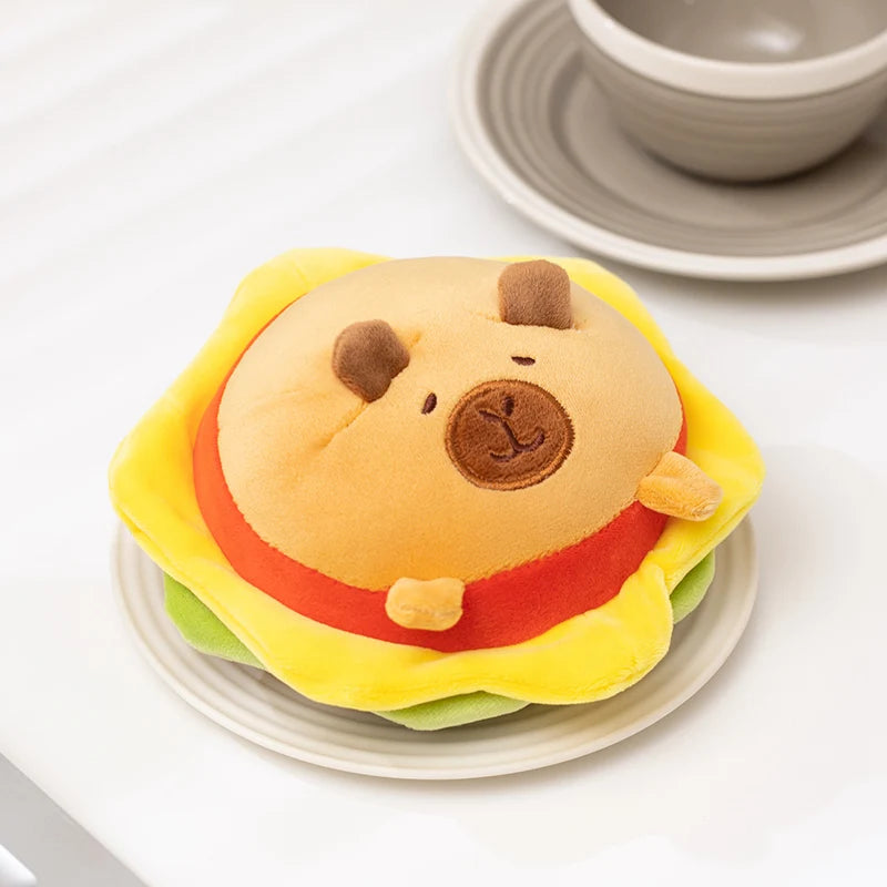 Cartoon Egg, Toast & Bread Plush Doll | Breakfast Food Stuffed Toy Set