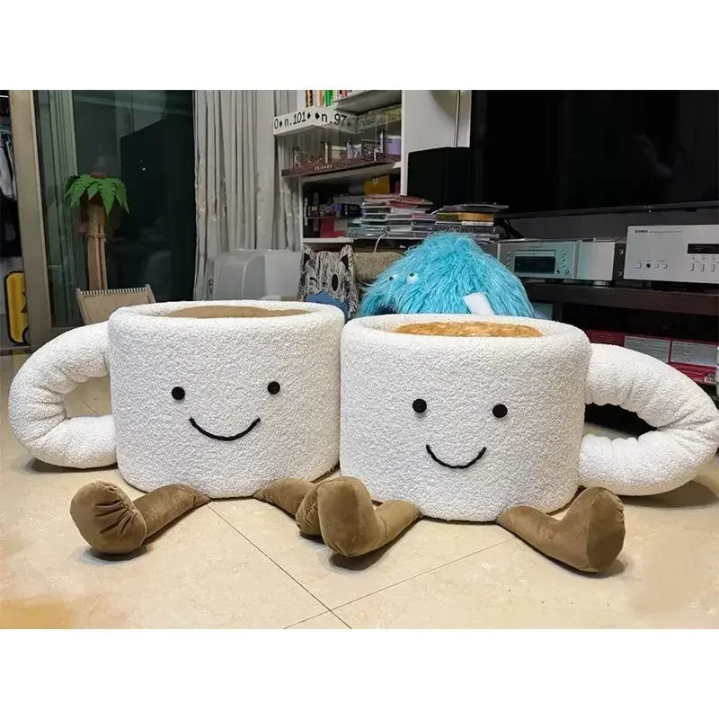 Coffee Cup Cat Bed | Cozy Pet Bed for Cats & Small Dogs