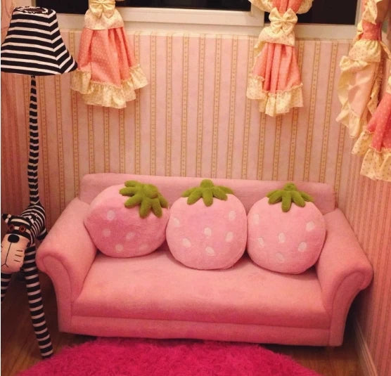 Conjunto de Sofás para Niños Sueño de Fresa - Cuatro Colores