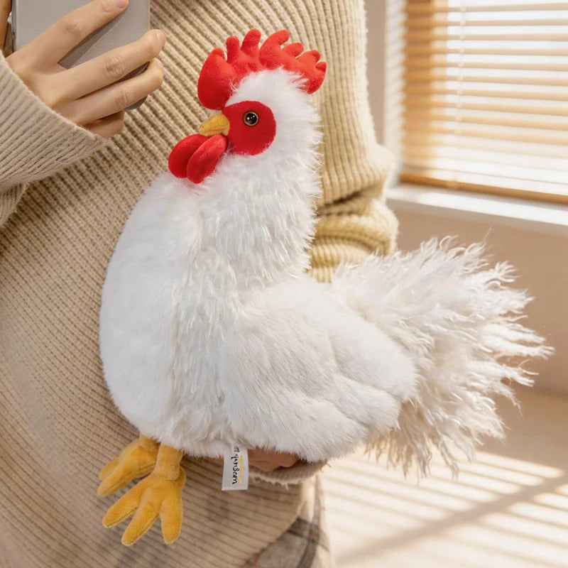 Realistic Chicken & Poultry Plush Collection – Hen, Silkie, Turkey & More