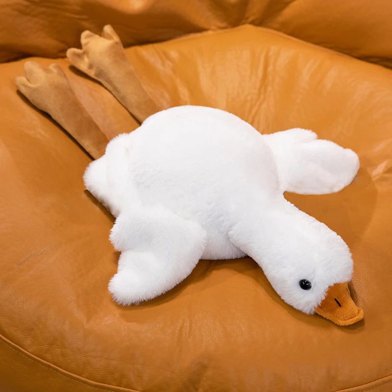 Bouncy Animal Ear Plush Hat | Moving Goose & Bunny Headwear
