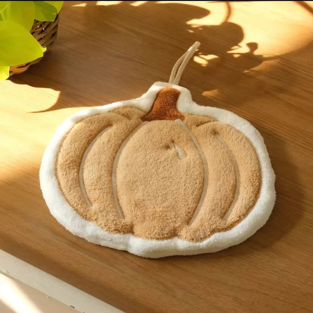 Hazelnut Peanut Absorbent Hand Towel | Food-Print Kitchen Towel