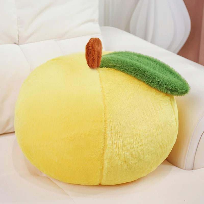 Manzana Roja Grande Realista de Peluche, 10-16" | 25-40 centímetros