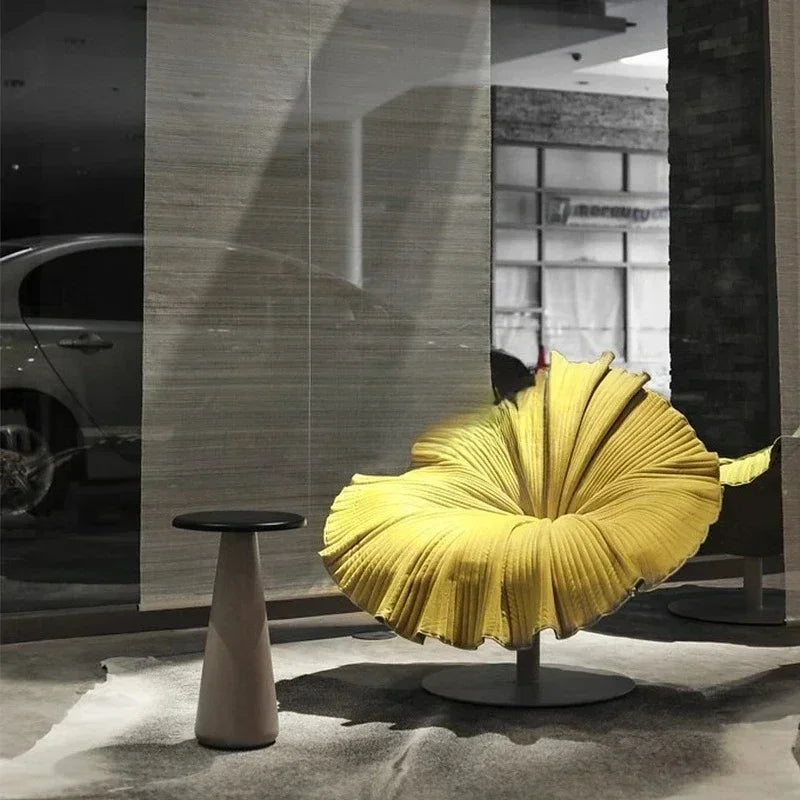 Flower Petal Leisure Chair – Botanical Accent Seating