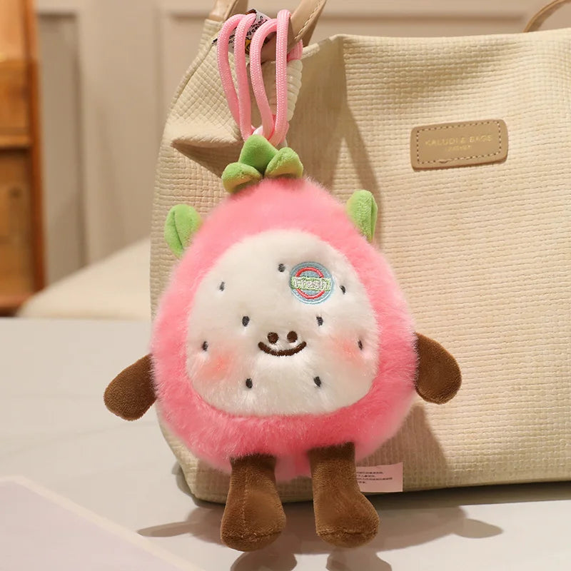 Kawaii Cartoon Fruit Plush Toy Series | Cute Durian, Kiwi & Banana Stuffed Animals