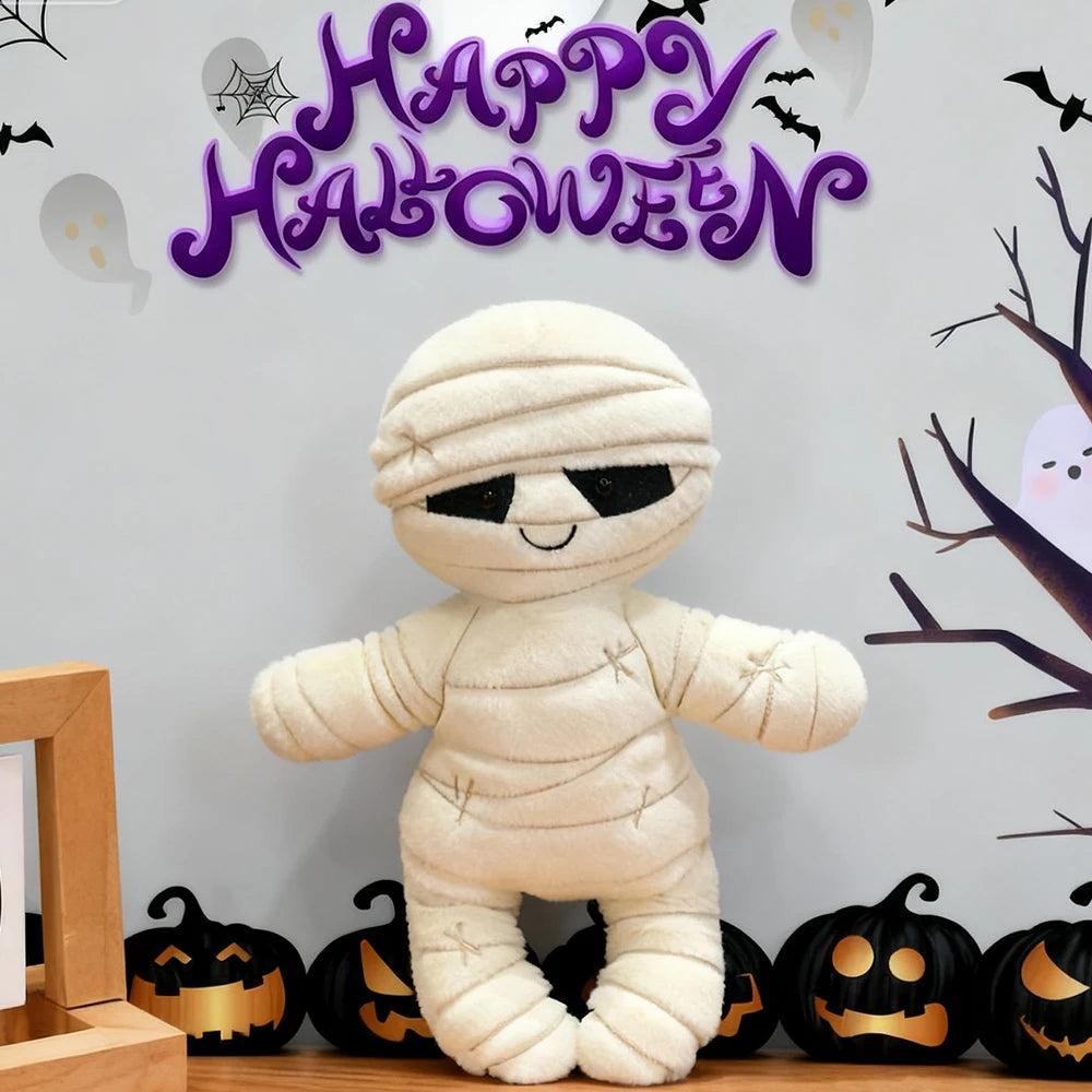 Halloween Pumpkin Mummy Plush Toy | Spooky Vegetable Stuffed Animal