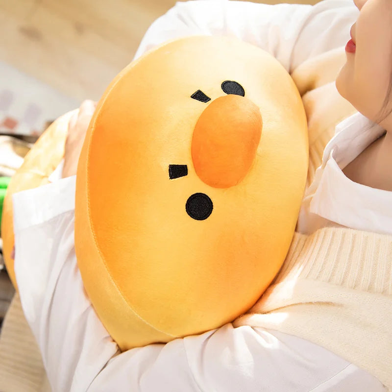 Cute Seal and Mango Plush Toy | Soft Aquatic Animal Stuffed Pair