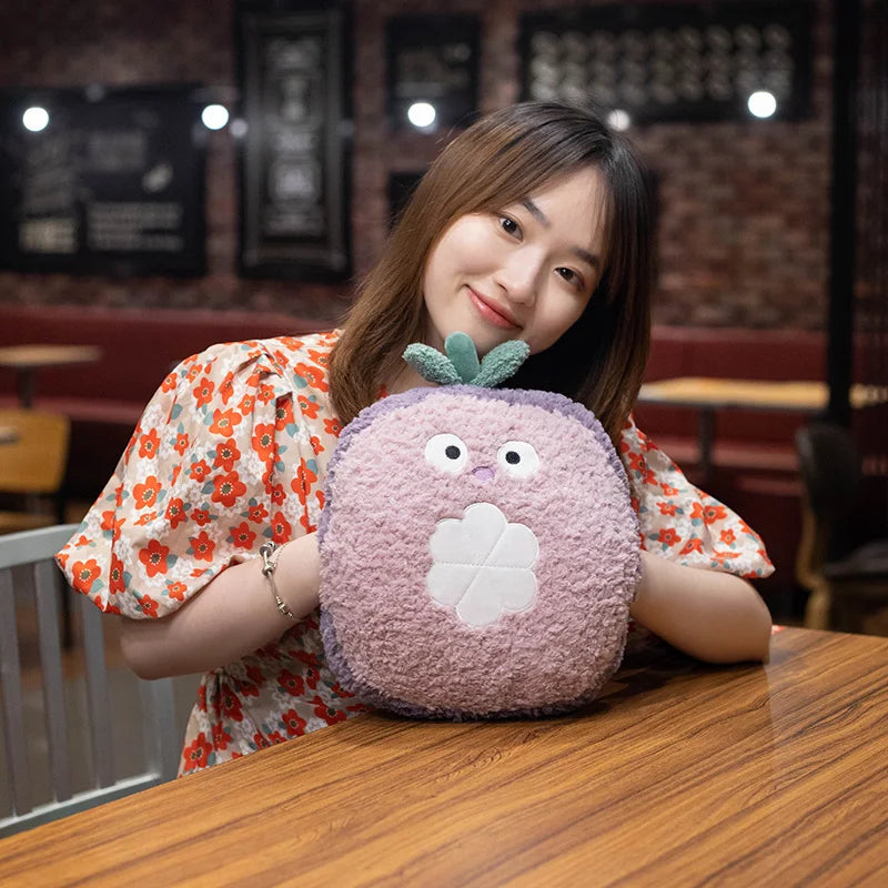 Peluche Fruit Flou avec Gant de Main Optionnel, 5 Fruits, 14-18" | 36-45 cm