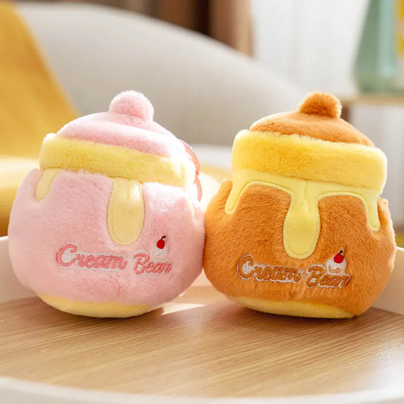 Honey Jar Bear Plush Toy – Kawaii Butter Bear Hug Pillow Gift