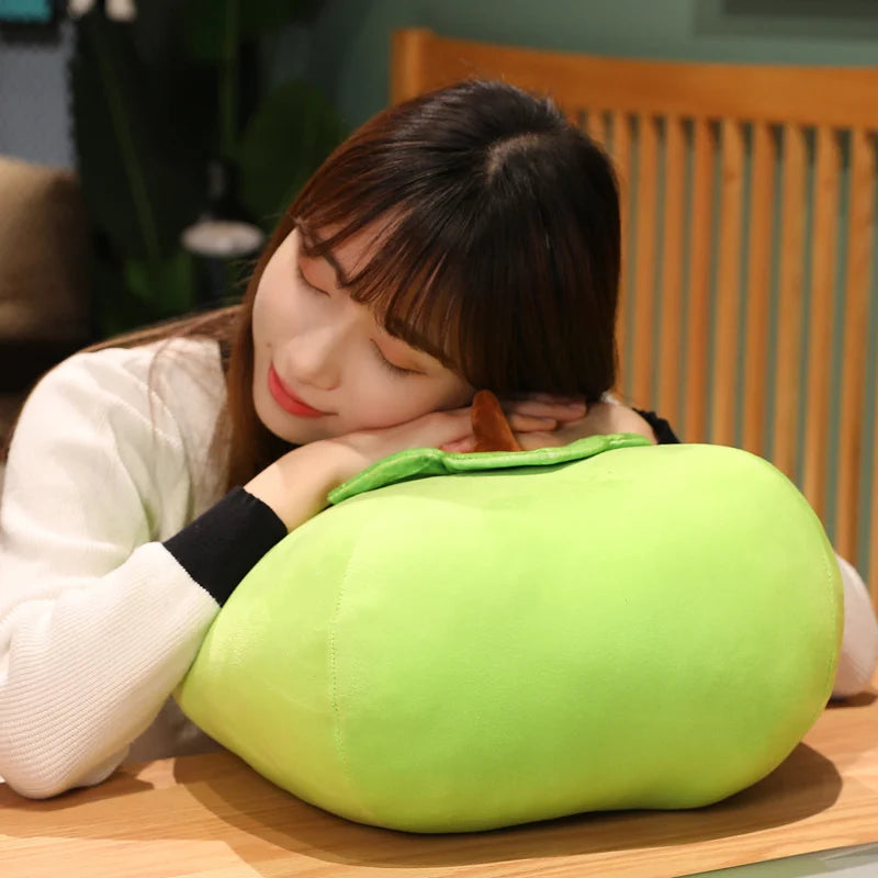 Realistic Persimmon Plushie, Two Colors, 12" | 30 cm