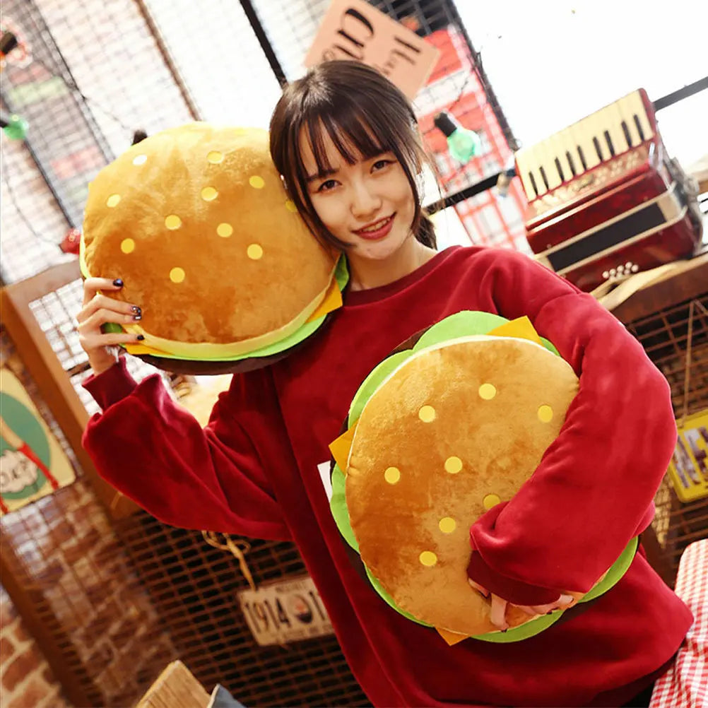Peluche Burger Bliss, 12-16" | 30-40 cm