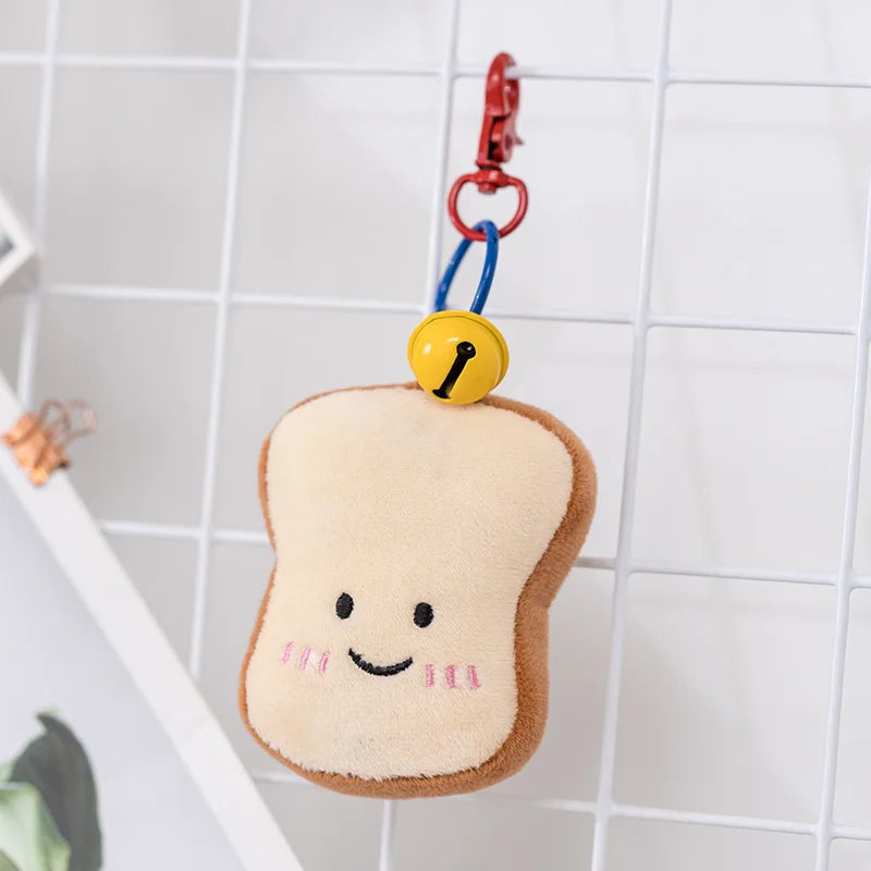Cartoon Egg, Toast & Bread Plush Doll | Breakfast Food Stuffed Toy Set