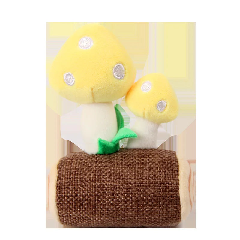 Kawaii Mushroom Plush Keychain & Pendant, 5 Colors