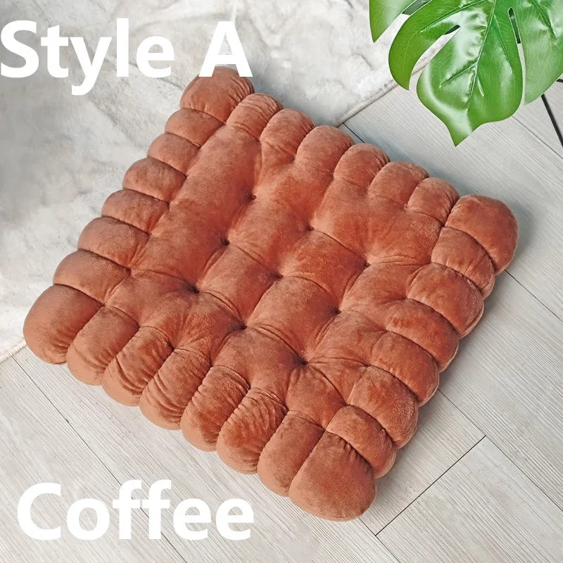 Biscuit Seat Cushion - 10 Styles, 18-22" | 45-55 cm