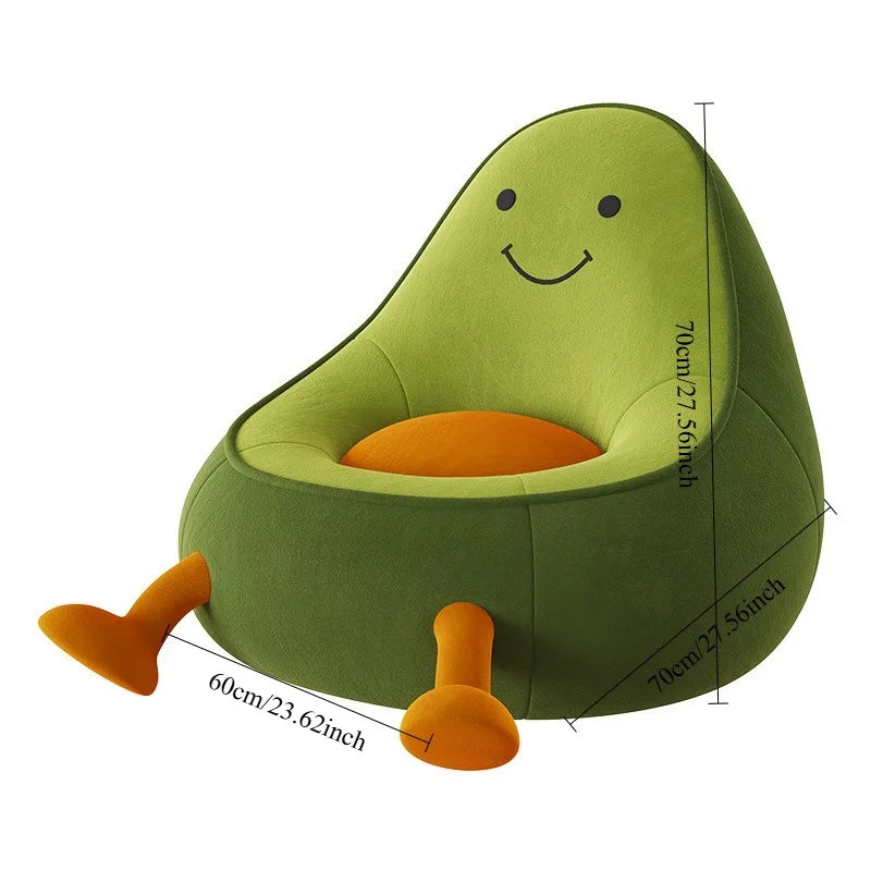 Kawaii Green Lazy Bean Bag Sofa Chair