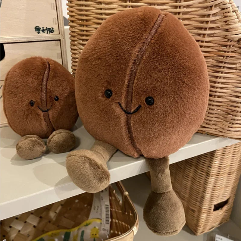 Coffee Bean Plushie, 5-8" | 13-21 cm