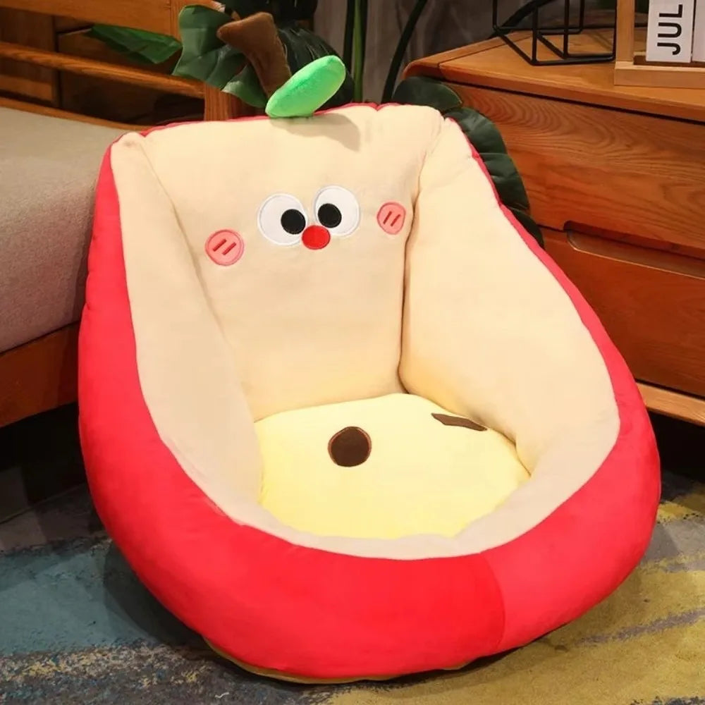 Apple Plushie Children's Couch Chair