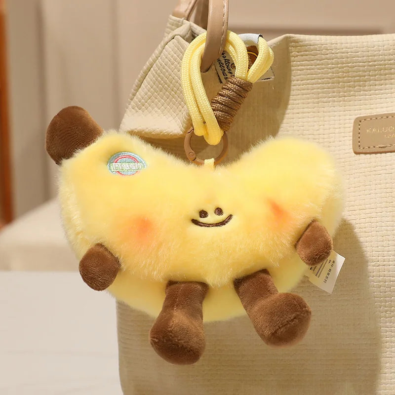 Kawaii Cartoon Fruit Plush Toy Series | Cute Durian, Kiwi & Banana Stuffed Animals