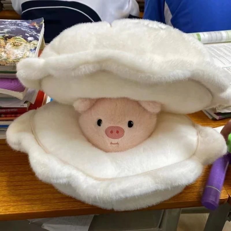 Peluche de Almeja Perla Cerdita, 22" | 55 centímetros