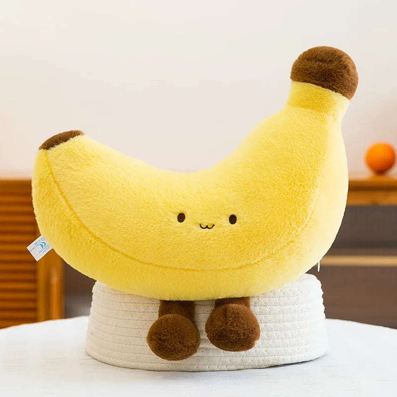 Long-Legged Banana Plush Doll | Funny Fruit Pillow Toy