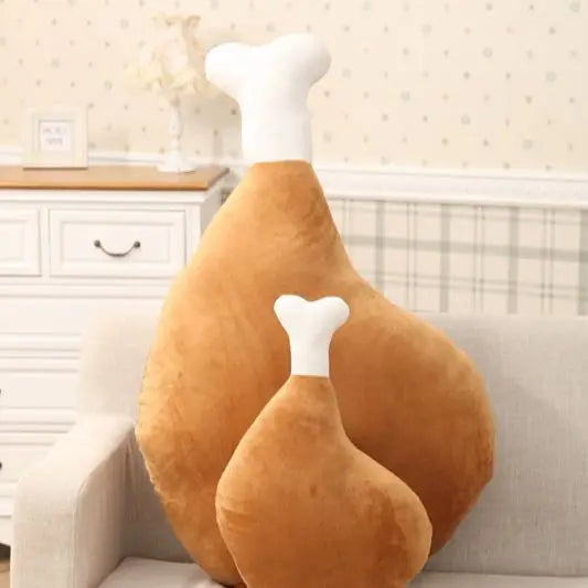 Peluche de Pierna de Pollo Cocida, 24" | 60 centímetros
