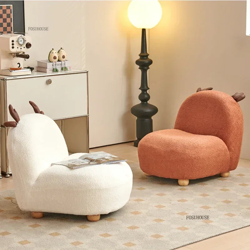 Silla de Lectura Infantil Inspirada en Ciervos – Cinco Colores