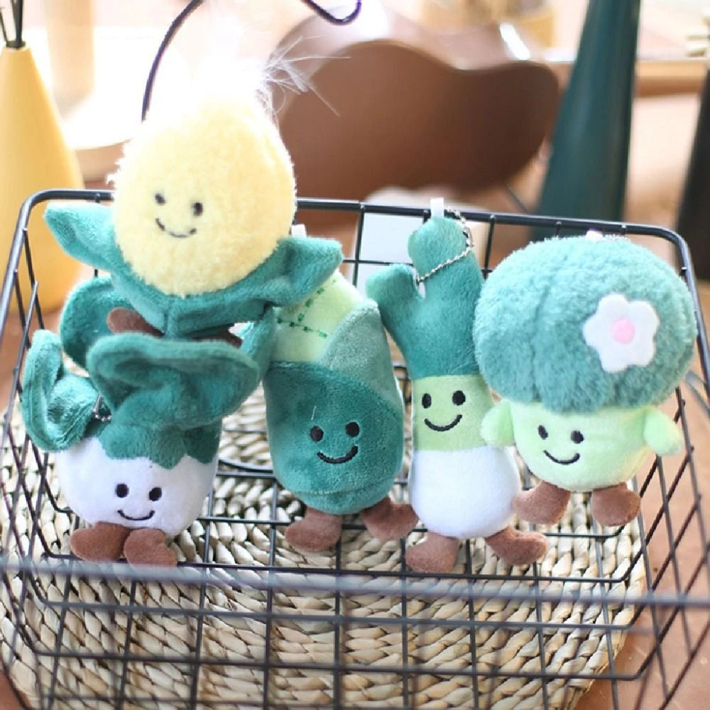 Plushie Cartoon Food Keychain, 20 Varieties