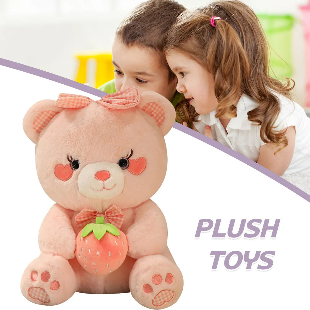 Erdbeerbär Plüschtier, 14-34" | 35-85 cm