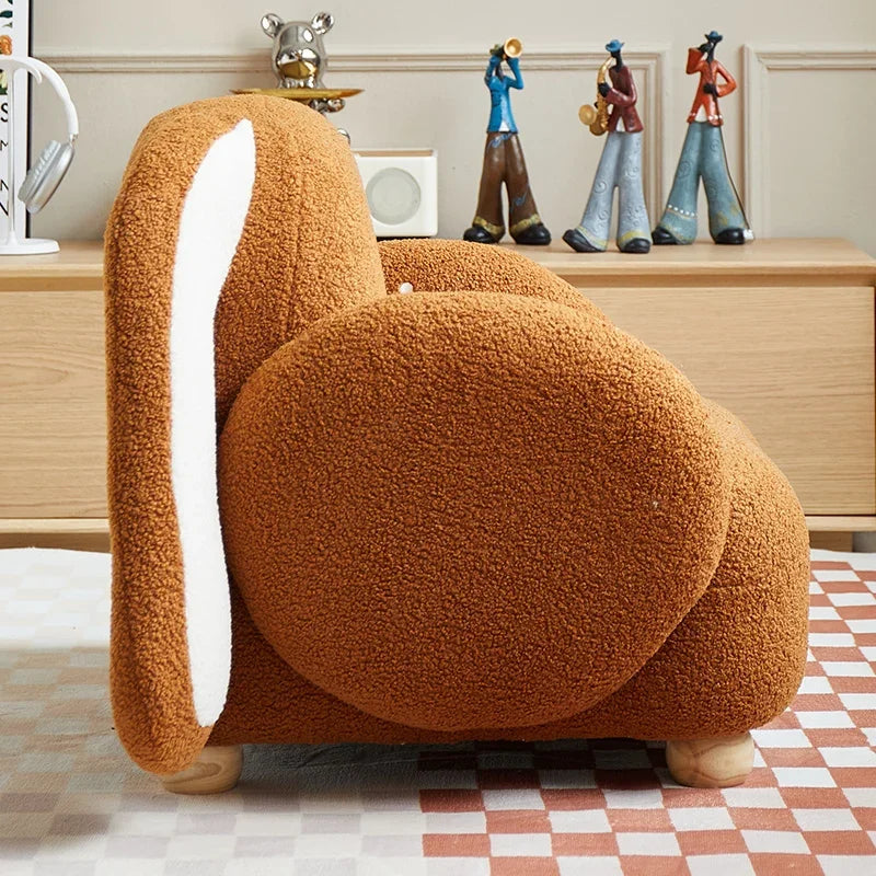 Adorable Rabbit Plushie Chair for Kids, Three Colors