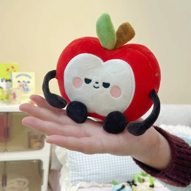 Squishy Apple Plush Toy | Soft Stuffed Fruit Pillow