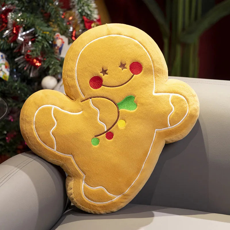 Gran Peluche de Galleta de Jengibre con Bastón de Caramelo, 17-24" | 42-60 centímetros