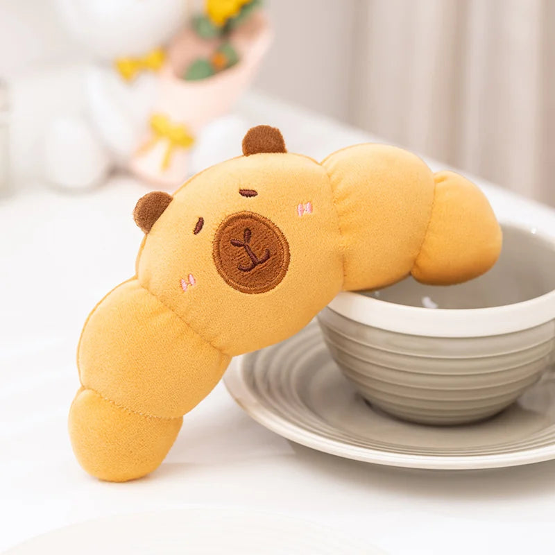 Cartoon Egg, Toast & Bread Plush Doll | Breakfast Food Stuffed Toy Set