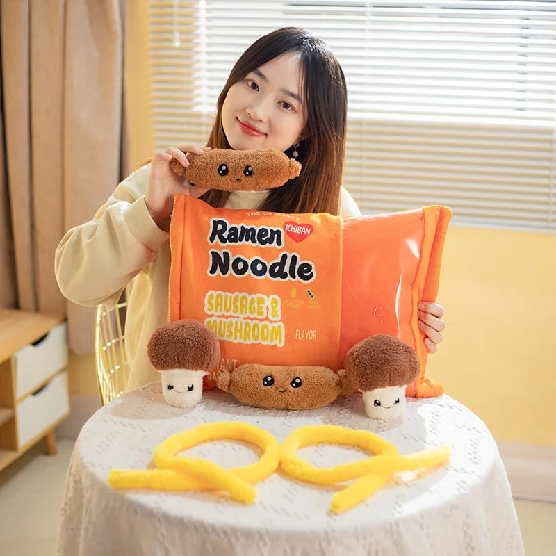 Snack Bag Pillow Plush Toy, Eight Styles, 16" | 40 cm