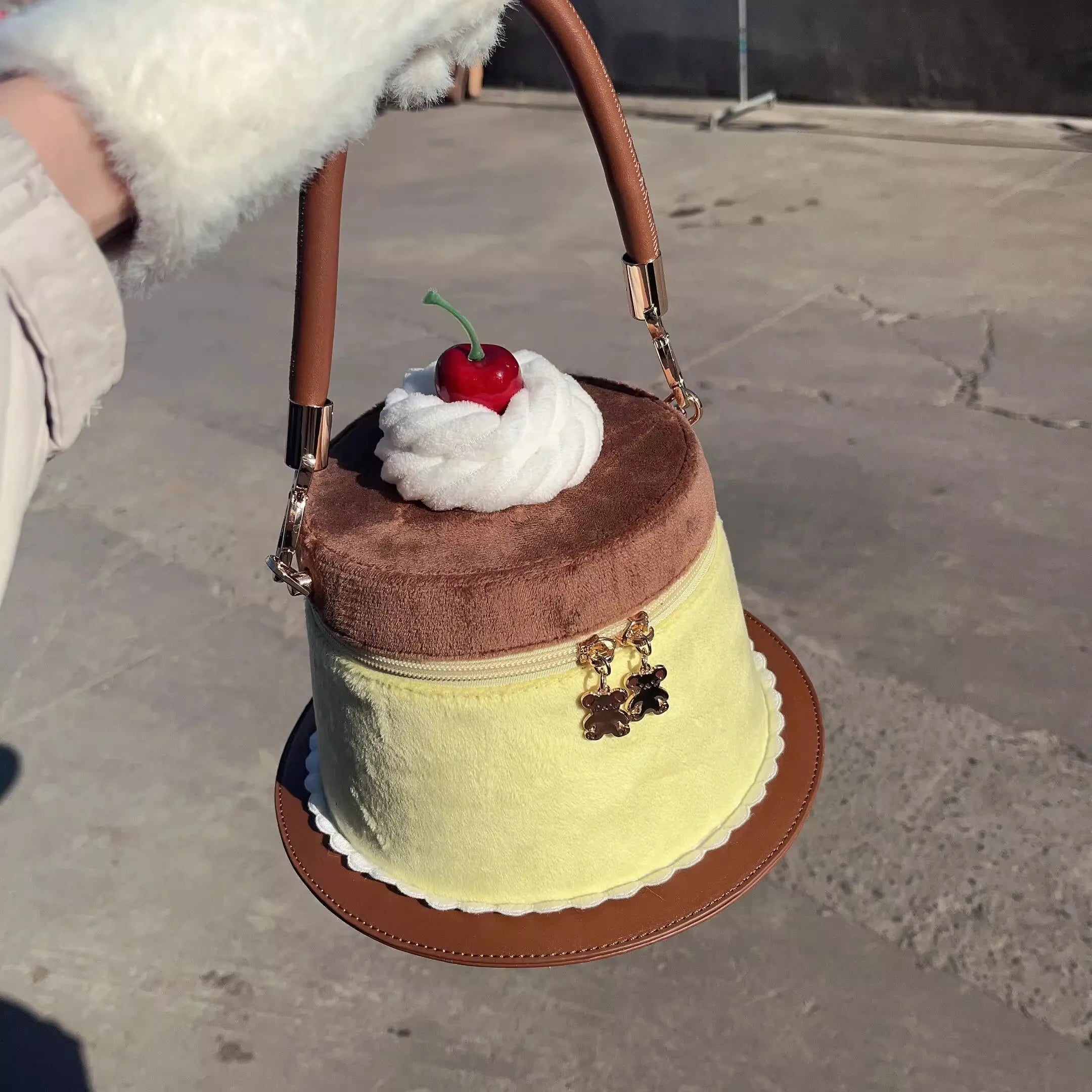 Pudding Lolita Kawaii Handbag – Sweet Dessert Style