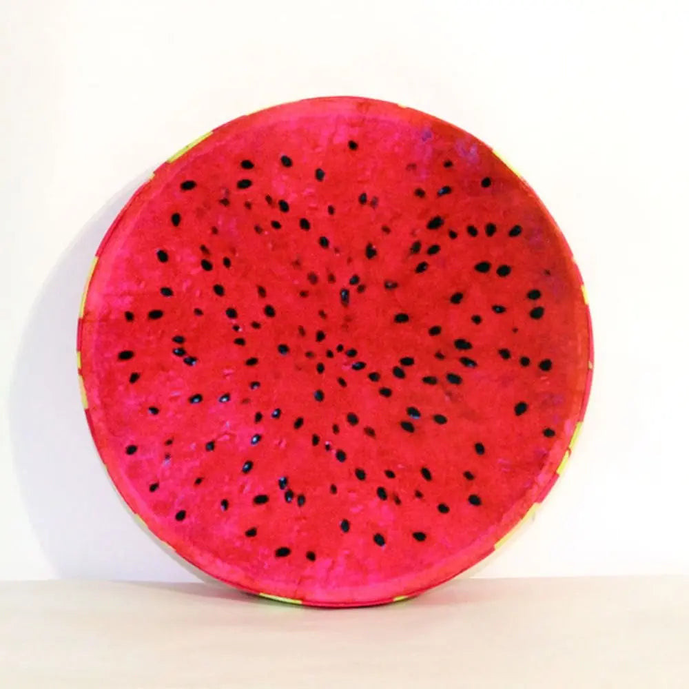 Cuscini in peluche a forma di frutta affettata, sei stili, 13" | 32 centimetri
