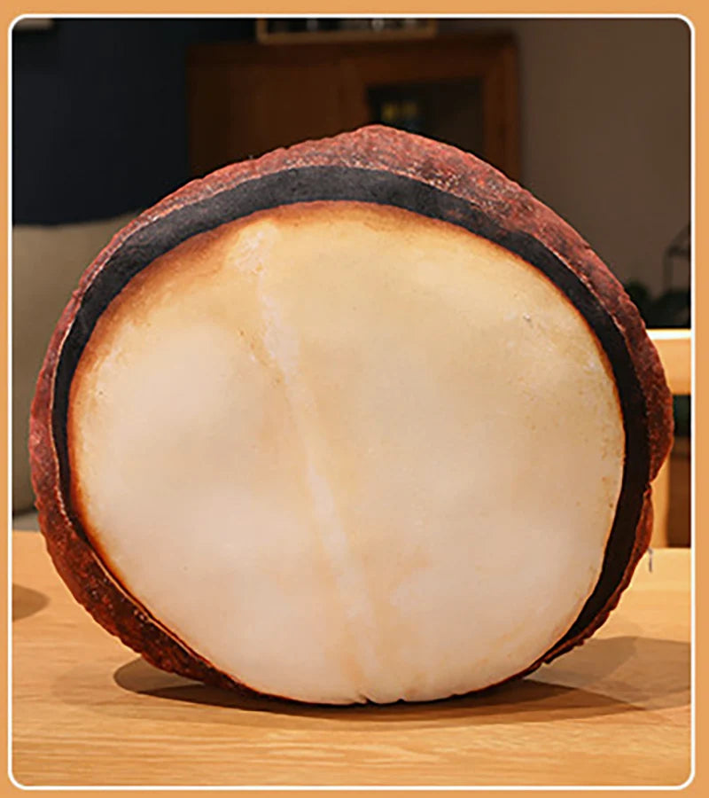 Nourriture en peluche réaliste Noix : Huit variétés, 16-22" | 40-55 cm