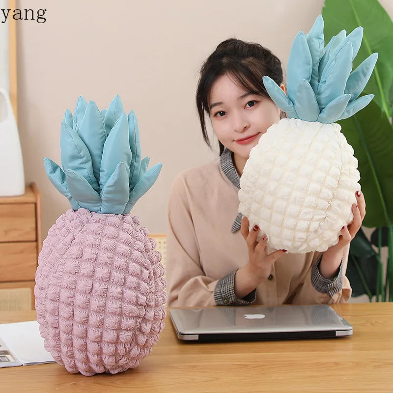 Grande Decorazione Peluche Ananas Simulazione, 20" | 50 centimetri