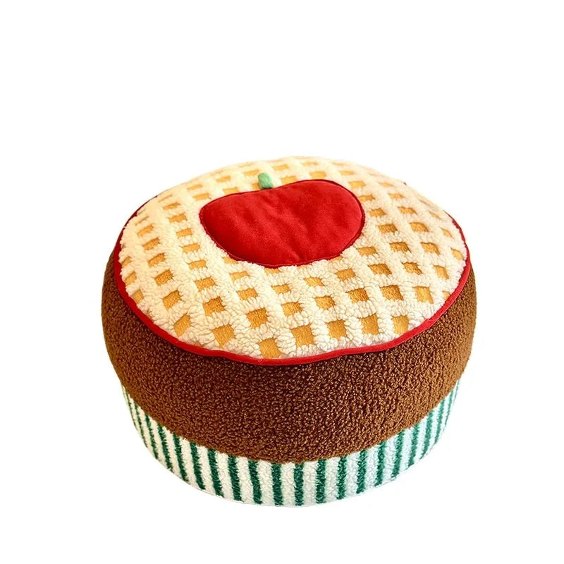 Cupcake Floor Cushion Ottoman | Food-Themed Lazy Sofa Seat