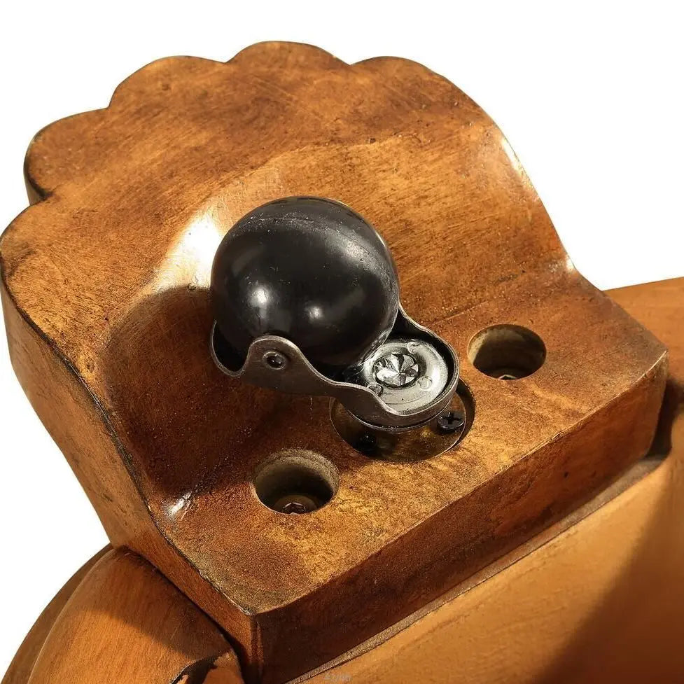 Maßgefertigter Schildkrötenleder-Ottoman, fünf Farben