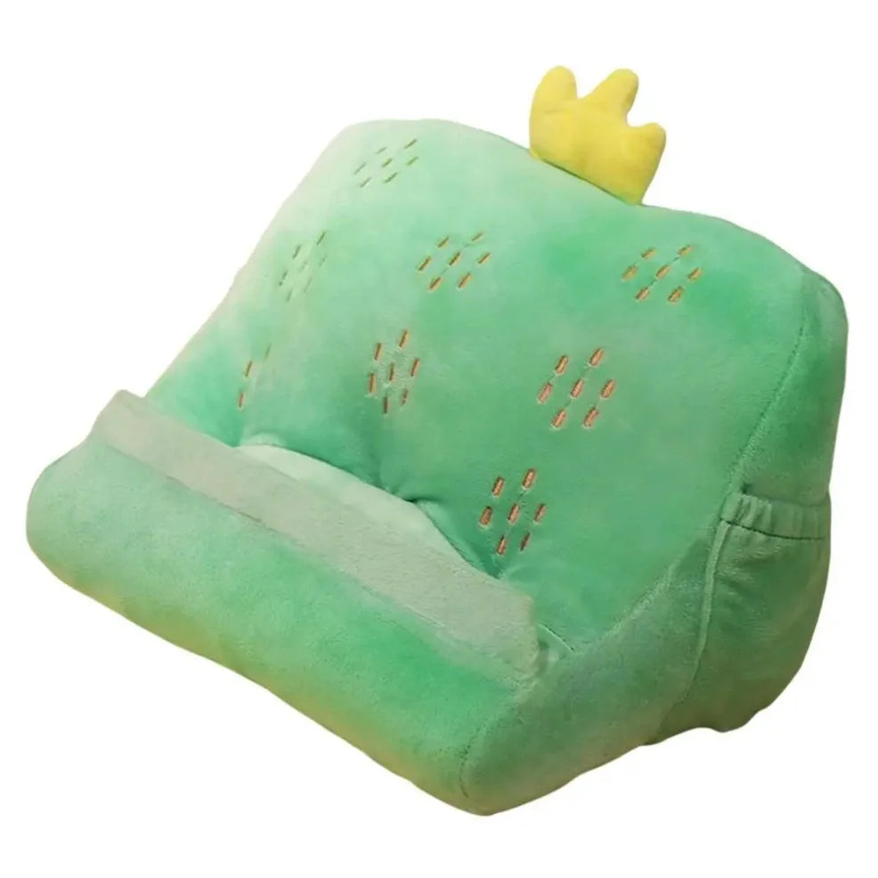 Soporte de Teléfono/Tableta de Peluche en Cuatro Estilos de Comida, 12" | 30 centímetros